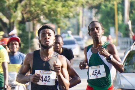Beginning from 15:30hrs today, the 19th edition of the South American 10K Classic runs off from the GTT Earth Station on CARIFESTA Avenue to finish inside the National Park near the Children’s Monument.