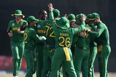 South Africa moved to second in Group 1 with their third win in four matches to boost their semi-final hopes. (Photo courtesy ICC T20 World Cup)
