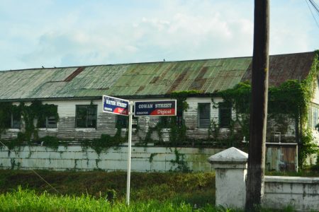 Derelict: This Transport and Harbours Department building is in a dreadful state. Has the city given it a pass?