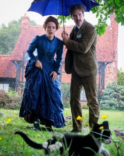 Benedict Cumberbatch and Claire Foy in “The Electrical Life of Louis Wain” (2021)