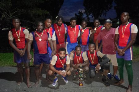 The GPF Rugby team won its maiden championship on Saturday at the National Park where the GRFU Sevens was staged.