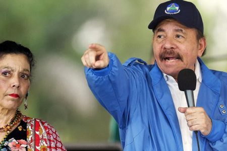 Daniel Ortega and Rosario Murillo