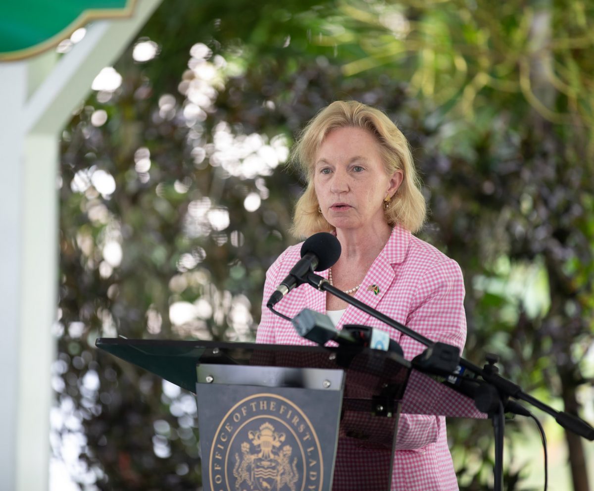 US Ambassador to Guyana Sarah-Ann Lynch 