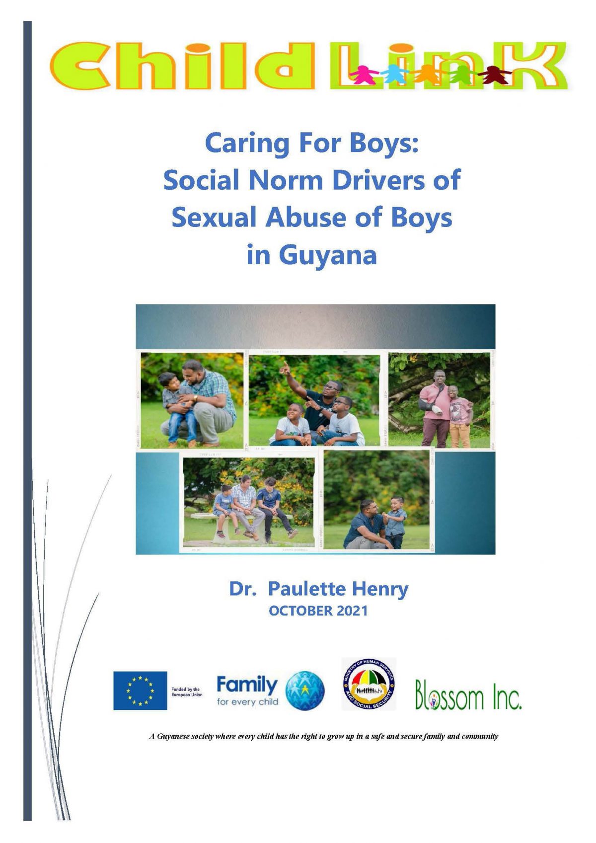 The cover of the ChildLink report
