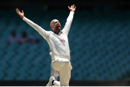 LION –HEARTED!  Nathan Lyon spun Australia to a big win over England and reached 400test wickets in the process.