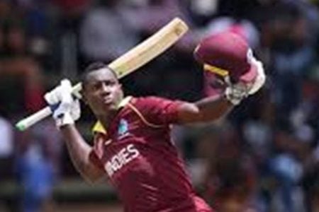 Batsman Rovman Powell smashed a record 15-ball half century.