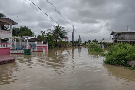 Flooding in Region Three (DPI photo)