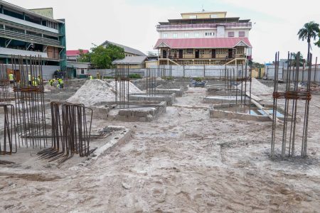 Work underway (Ministry of Education photo)
