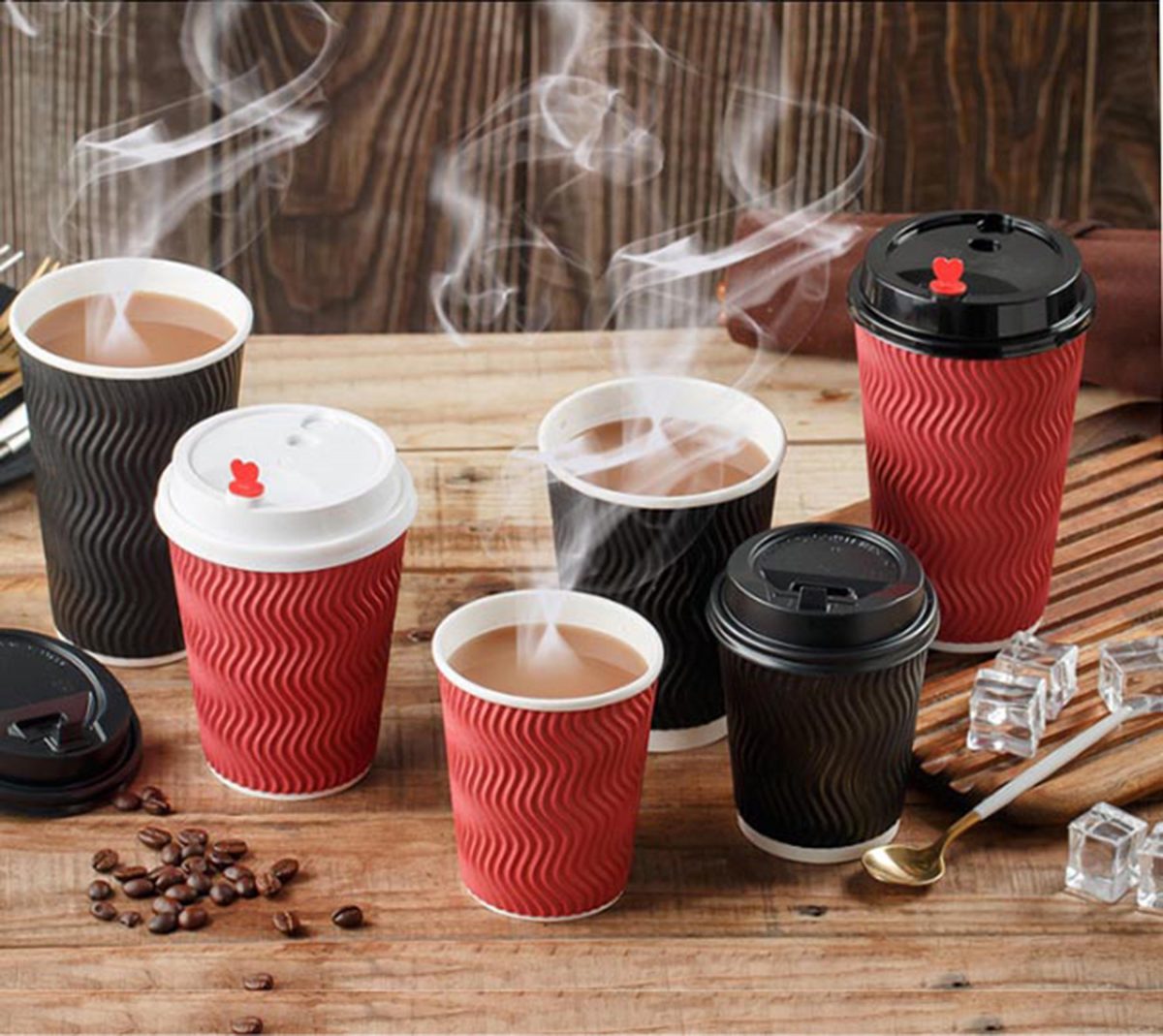 Disposable coffee Cups