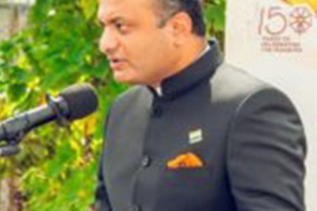 Indian High Commissioner
Dr K J Srinivasa
