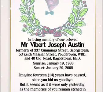 Mr Vibert Joseph Austin 