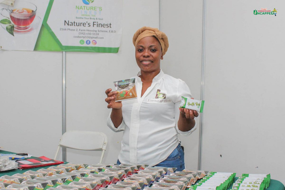Princess Cosbert and her Nature Finest brand of teas
