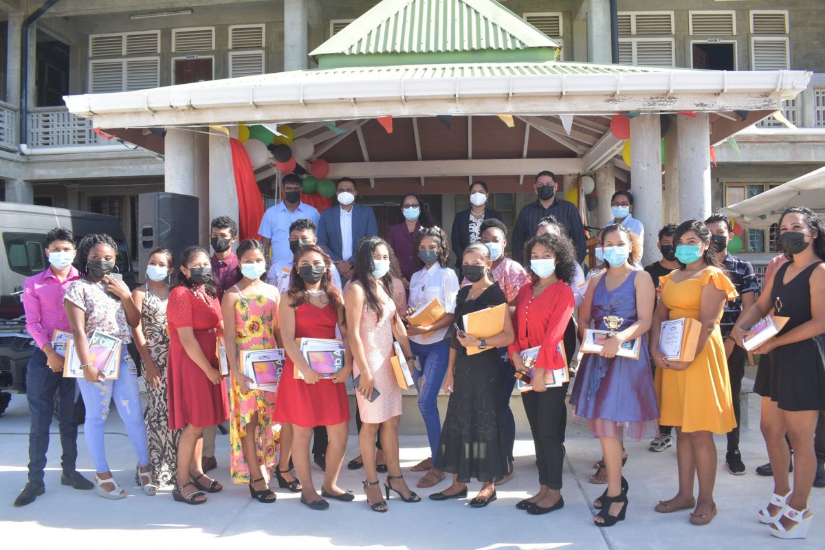 A batch of Community Service Officers (Ministry of Amerindian Affairs photo)