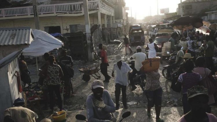 One person has died after a magnitude 5.3 earthquake rocked the Caribbean nation of Haiti. Credit: AP
