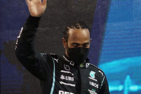 BIDDING FAREWELL! Questions remain as to whether Lewis Hamilton will return for yet another season.