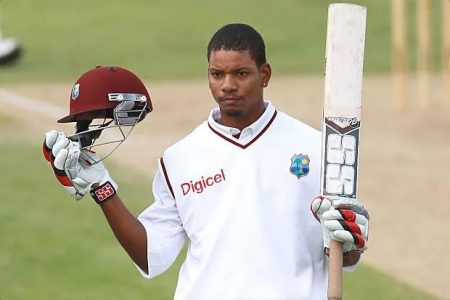 West Indies left-hander Kieran Powell.
