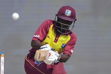 Left-hander Kycia Knight struck a half-century