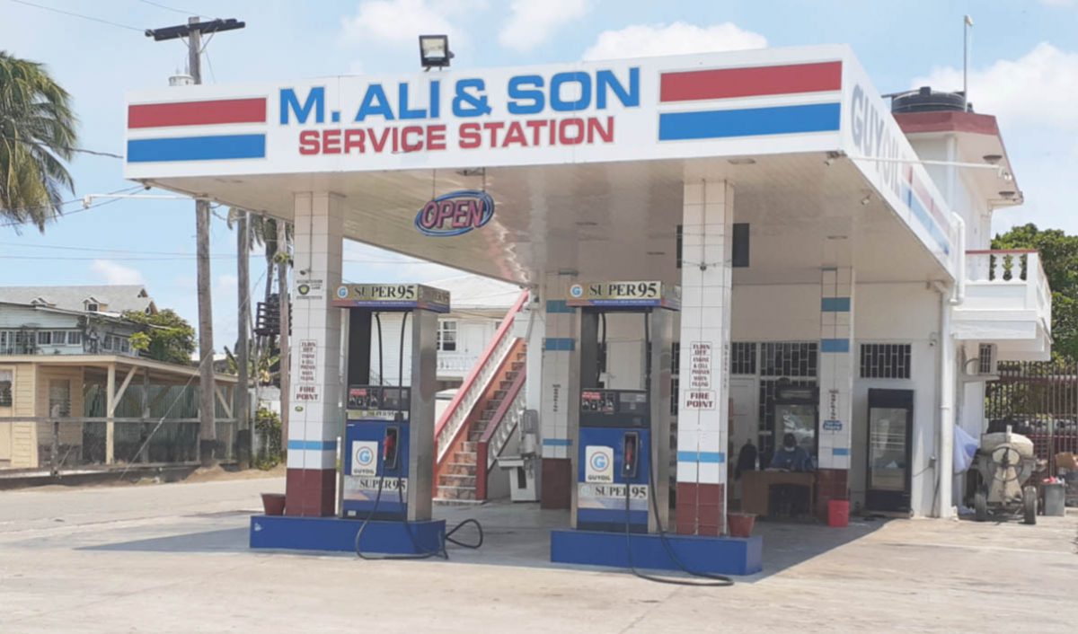The gas station where the attack occurred