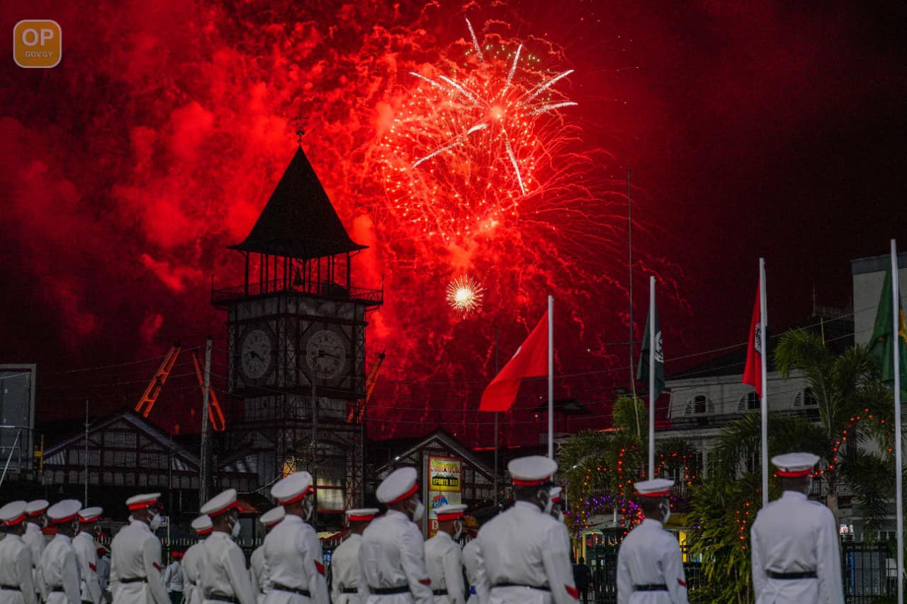 Republic fireworks Stabroek News