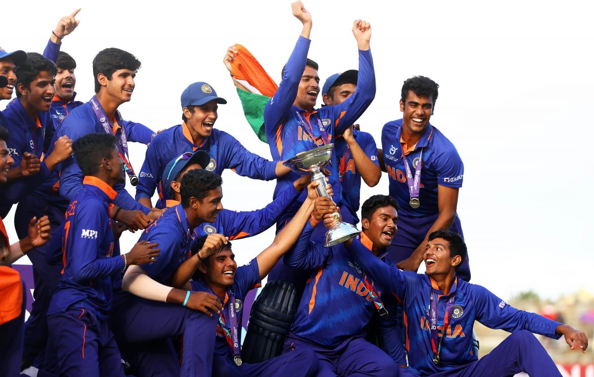 FOR THE FIFTH TIME! India’s U19 cricket team celebrates their ICC World Cup title triumph