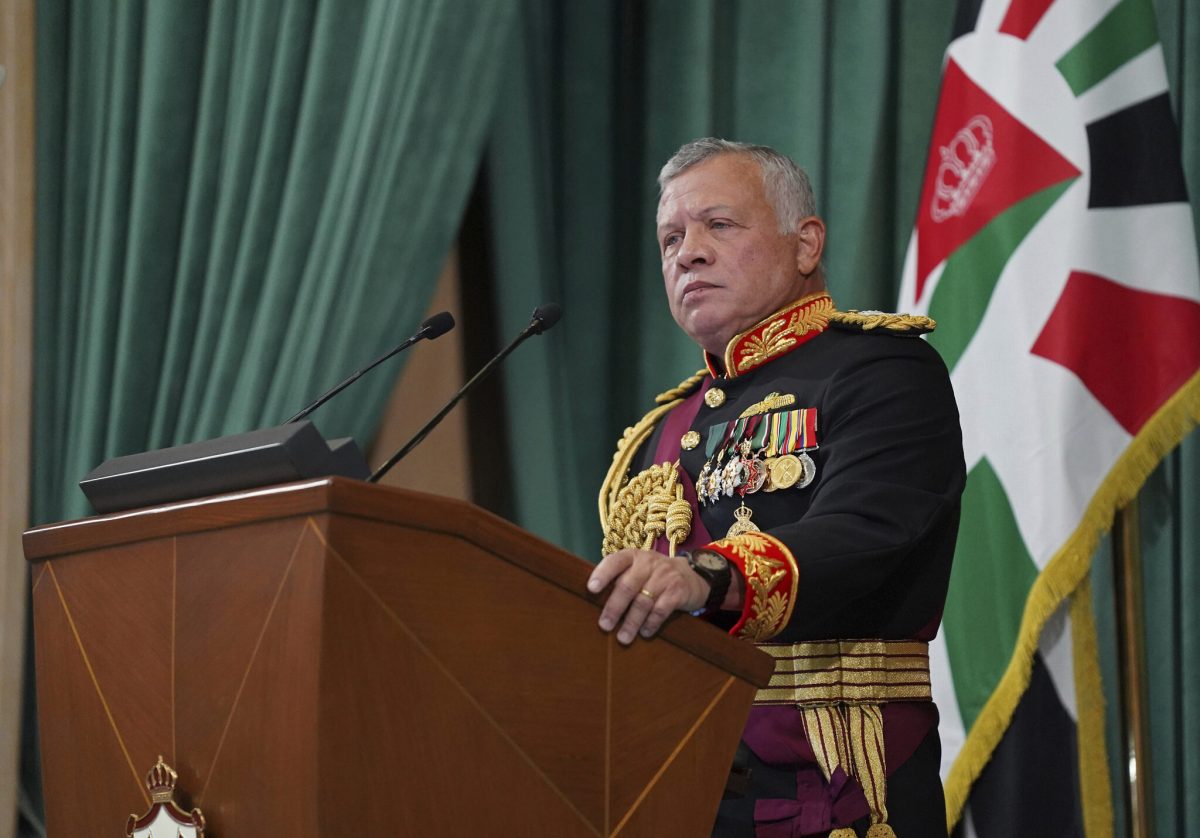 King Abdullah (Yousef Allan/The Royal Hashemite Court via AP, File)