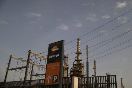 The Repsol refinery (Reuters photo)