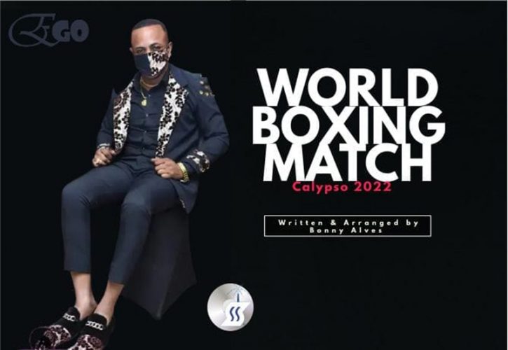Quincy Lacon on the cover of World Boxing Match song
