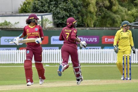 Captain Stafanie Taylor and Hayley Matthews put on 43 runs for the third wicket.