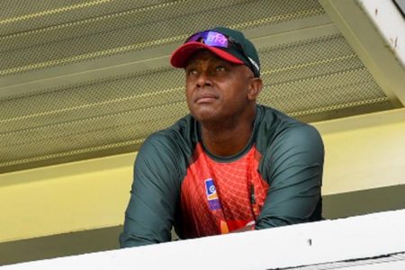 West Indies Women’s head coach, Courtney Walsh. 