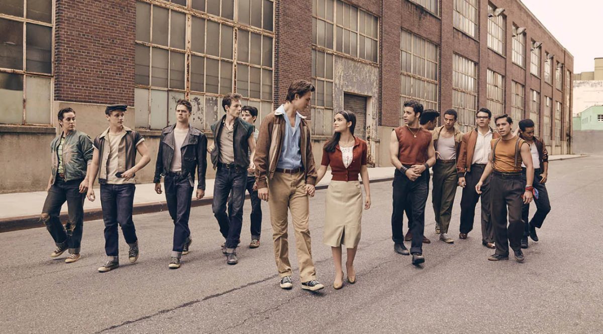 Ansel Elgort and Rachel Zegler play the ill-fated lovers Tony and Maria in Steven Spielberg’s “West Side Story”.