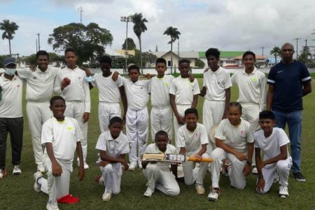 The undefeated Georgetown Under-15 side