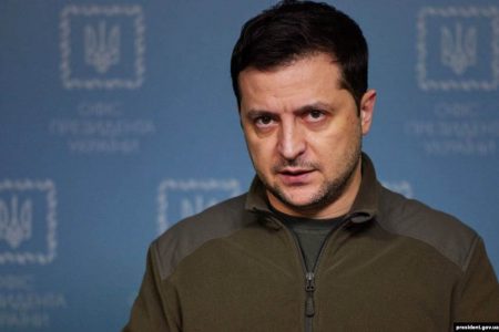 Ukrainian President Volodymyr Zelenskiy