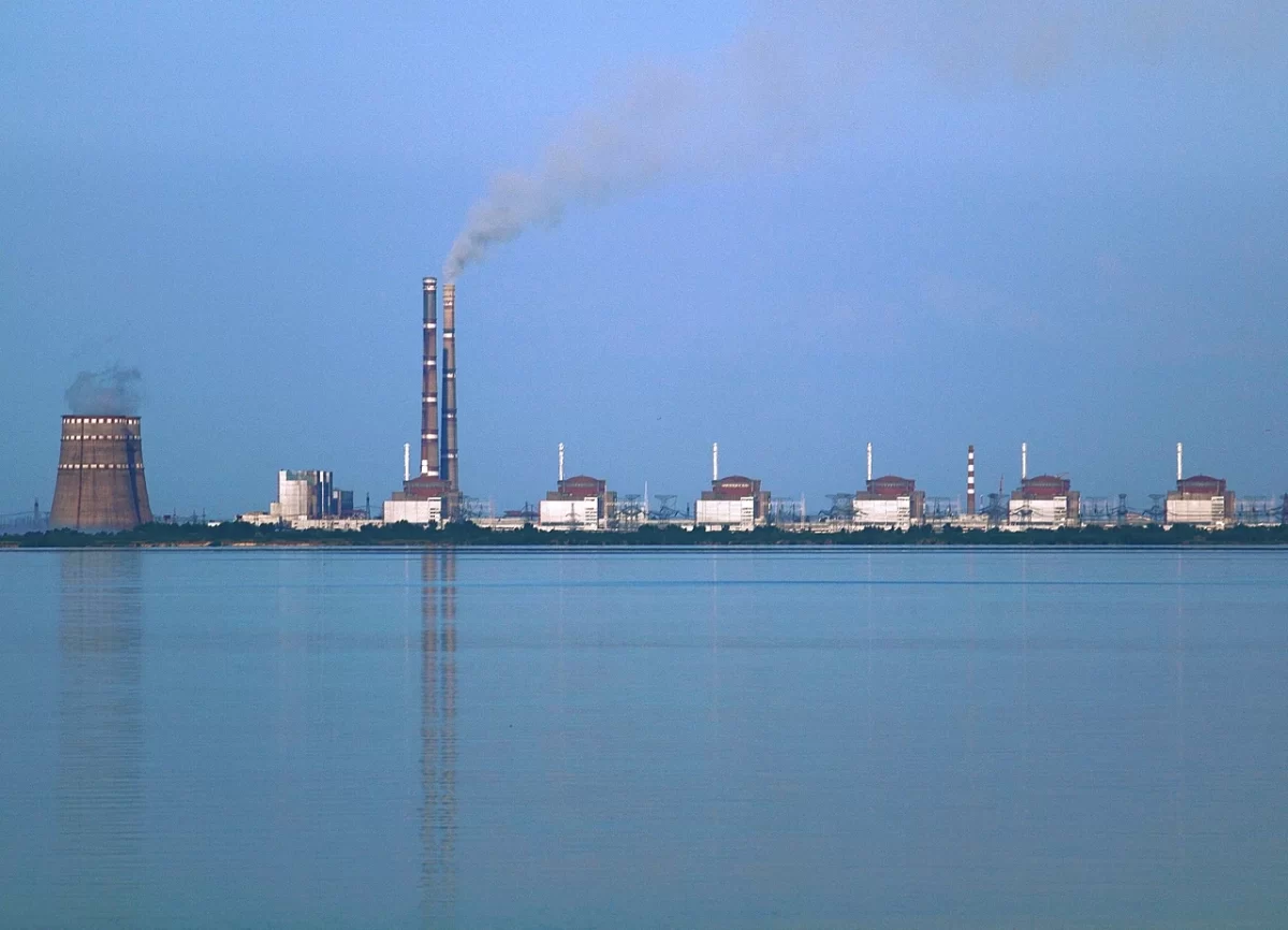 The Zaporizhzhia nuclear power plant 