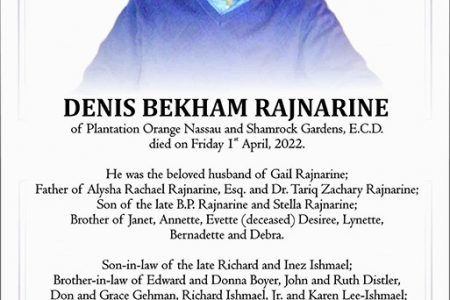 Denis Bekham Rajnarine