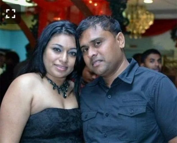 Amar Deobarran and wife Omatie Ramdial-Deobarran in happier times. Deobarran chopped Ramdial-Deobarran to death before taking his own life on Friday night.