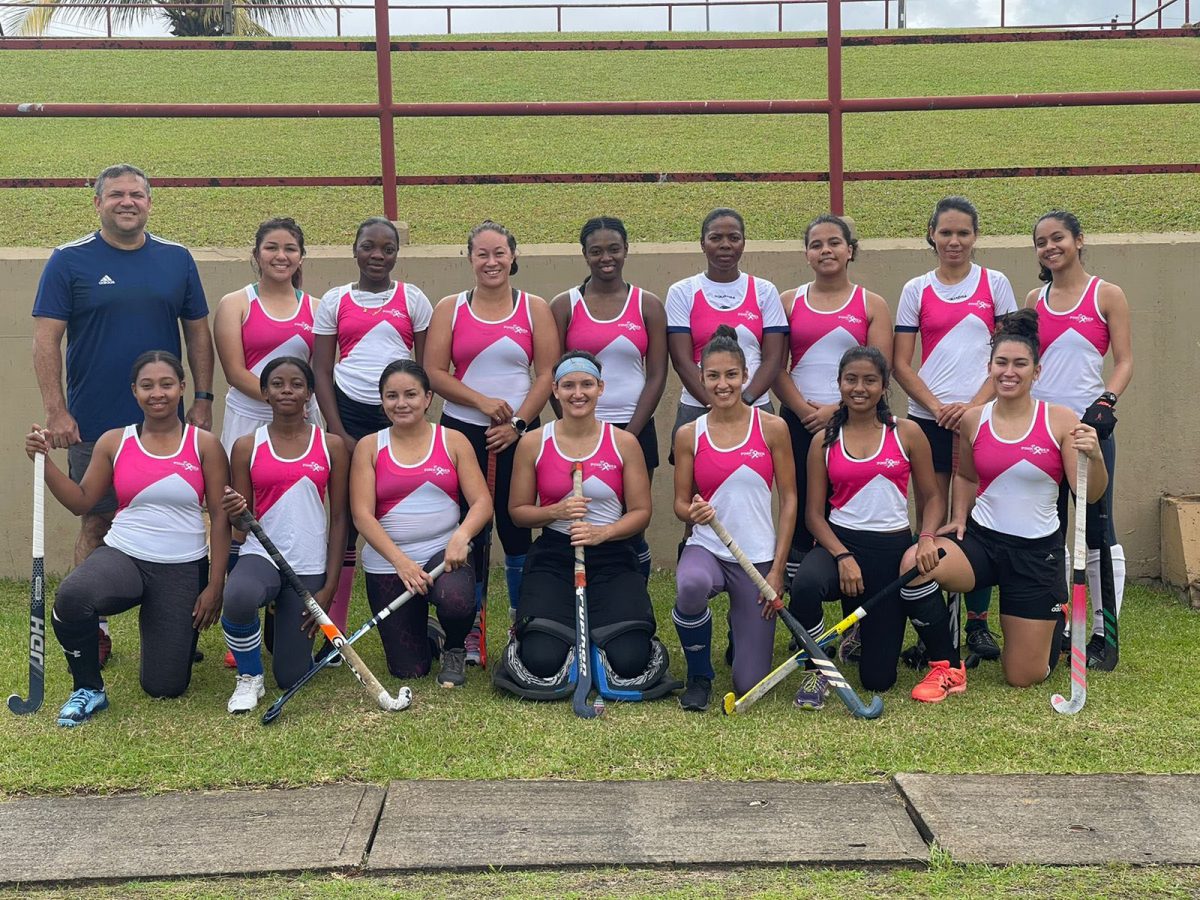 The Guyana Senior Women’s hockey team
