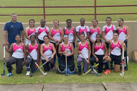 The Guyana Senior Women’s hockey team
