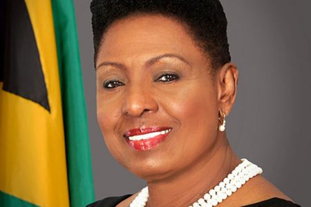 Minister of Culture, Gender, Entertainment and Sport Olivia Grange