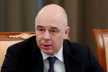 Russian Finance
Minister Anton Siluanov
