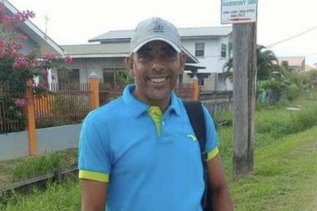 The missing fisherman Terrance Gomes