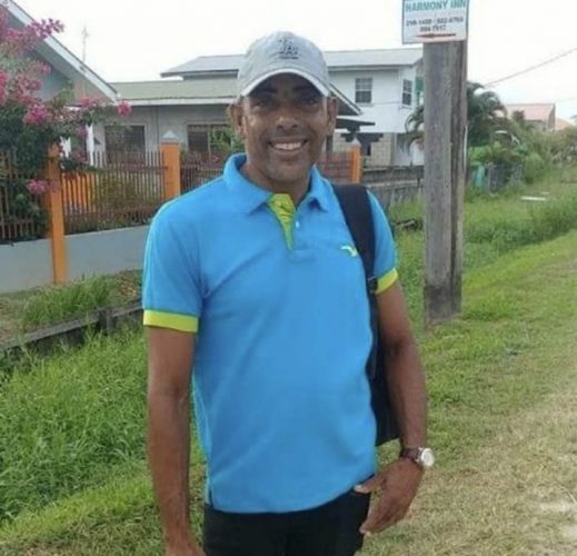 The missing fisherman Terrance Gomes