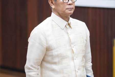 Philippines Ambassador Mario Chan at the ceremony (Office of the President photo)
