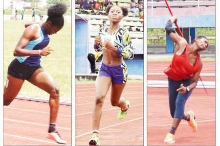 Standout sprinter, Keliza Smith along with middle distance maestro Attoya Harvey and javelin ruler, Anisha Gibbons had impressive showings prior to the Easter weekend CARIFTA Games in Jamaica by recording admirable personal best performances. (Emmerson Campbell photos)