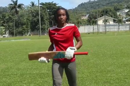 Zaida James is captain of the Windward Islands U19 Women’s team that will play the Trinidad and Tobago U19 Women. 