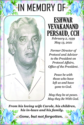  Eshwar Vevakanand Persaud, CCH