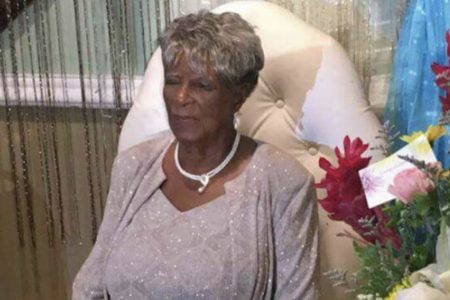 Lucretia Bradford marked her
105th birthday last Wednesday
