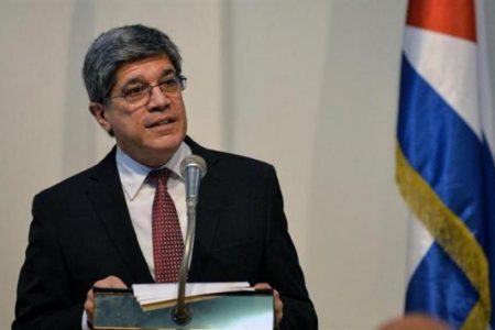 Cuban Vice Foreign Minister Carlos Fernandez de Cossio