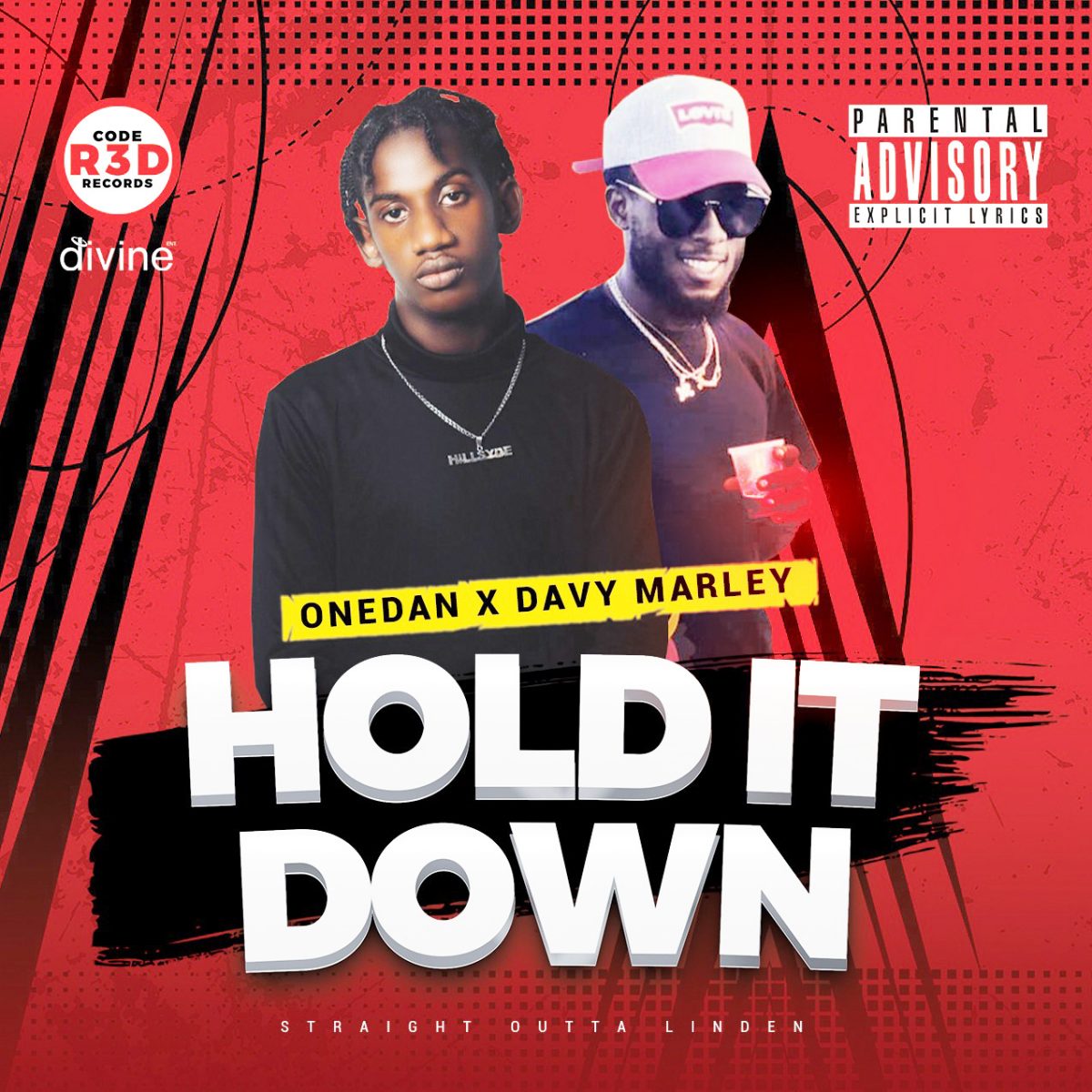 The cover of the new ‘Hold It Down’ song