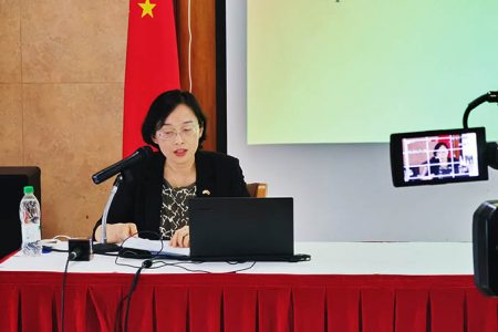Chinese Ambassador to Guyana Guo Haiyan