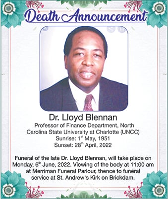 Dr. Lloyd Blennan
